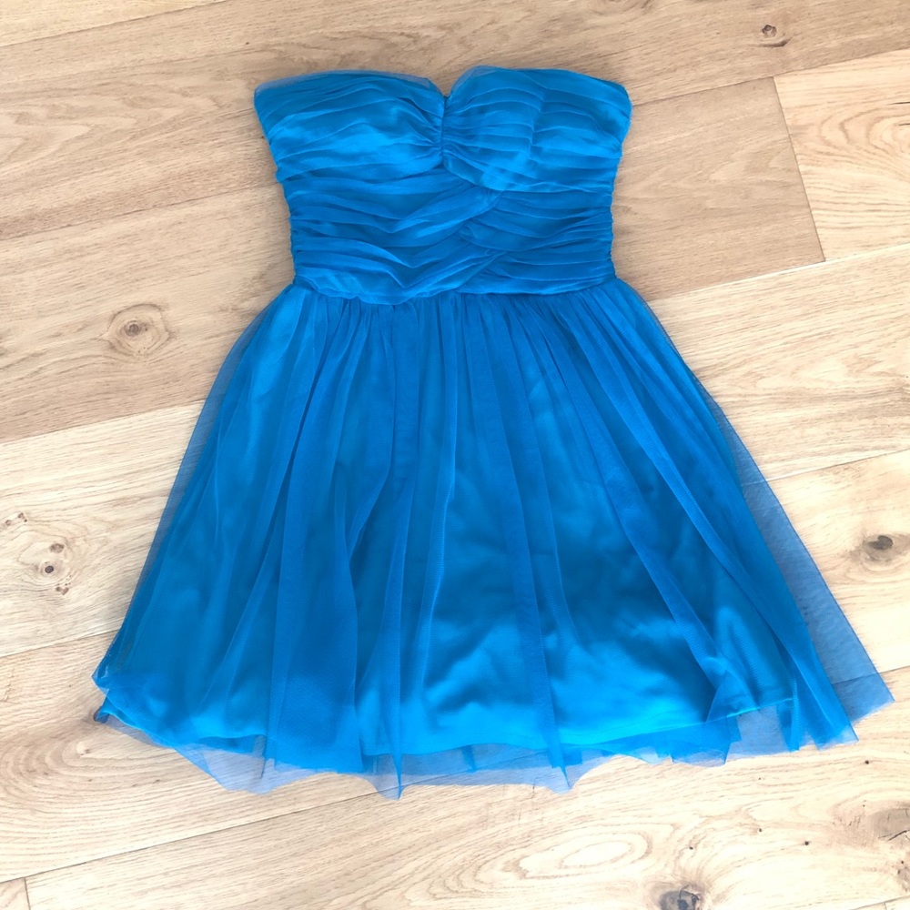 Cute teal blue dress